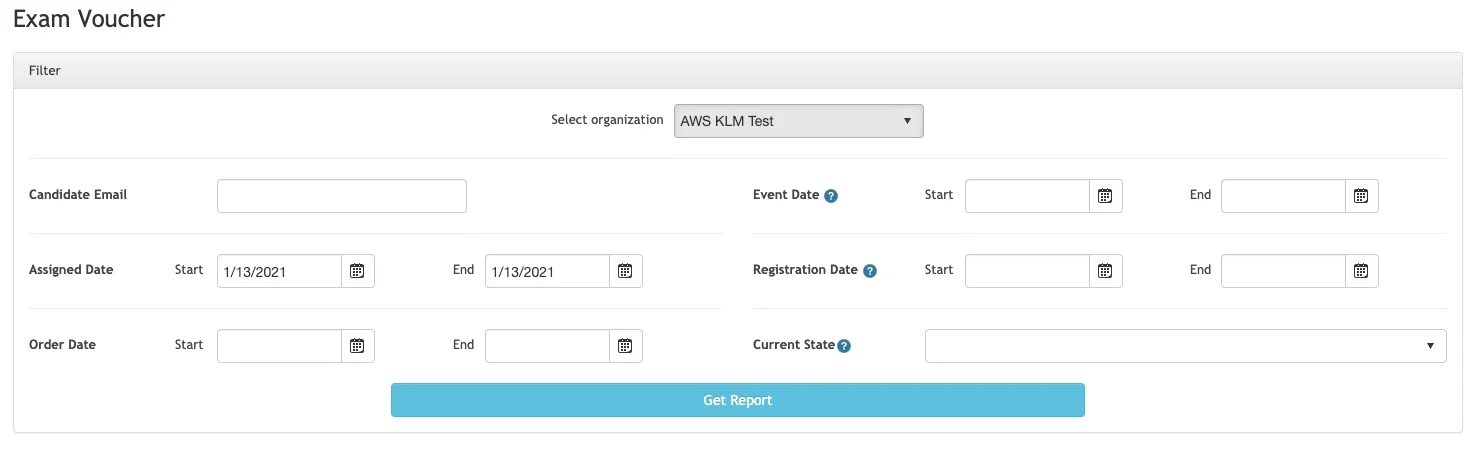 AWS 認定試験バウチャーの受験者試験レポートには何が表示されますか。 – Xvoucher Help Desk